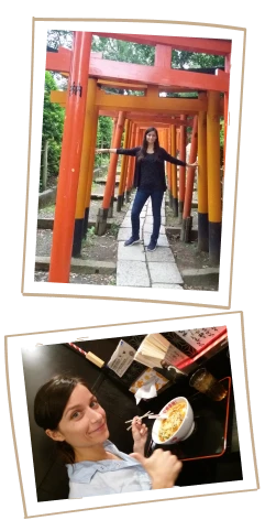 Deux photos de Florence en voyage